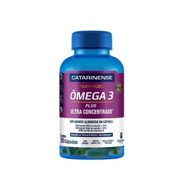 Ômega 3 Plus Catarinense Ultra Concentrado - 60cps