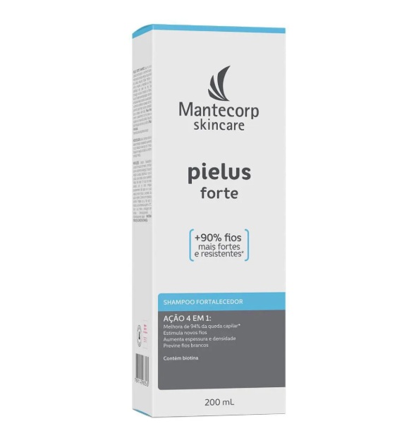 Pielus Forte Shampoo Fortalecedor Mantecorp 200ml
