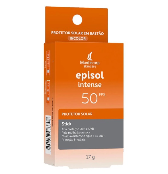 Episol Intense FPS50 Protetor Solar Stick 17g