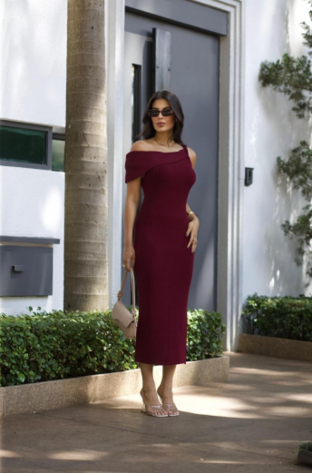 Vestido Midi Lana
