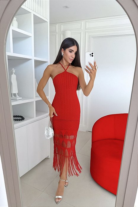 Vestido Hanna Vermelho