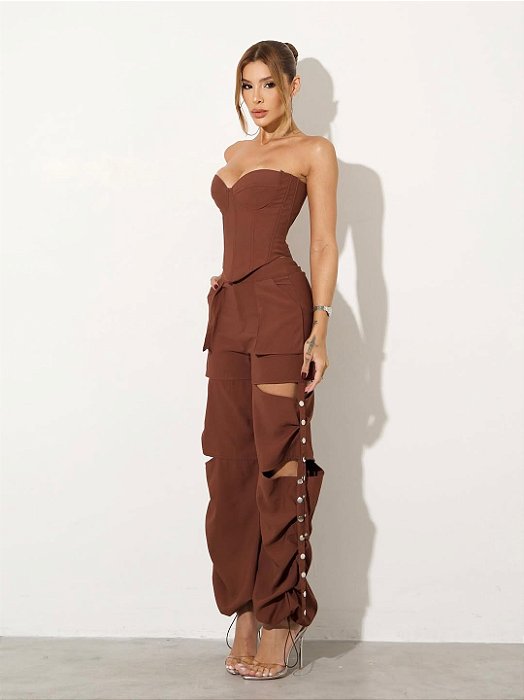 Conjunto Emma Premium MARROM