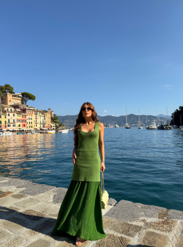 Vestido longo modal Suelen