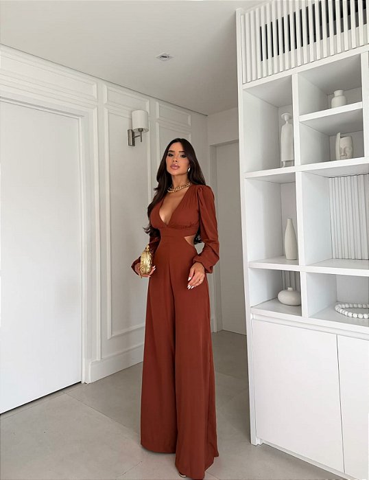 Macacão Longo Pamela