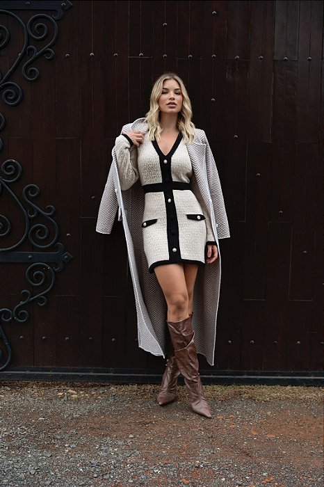 Vestido Marjore Tricot Off