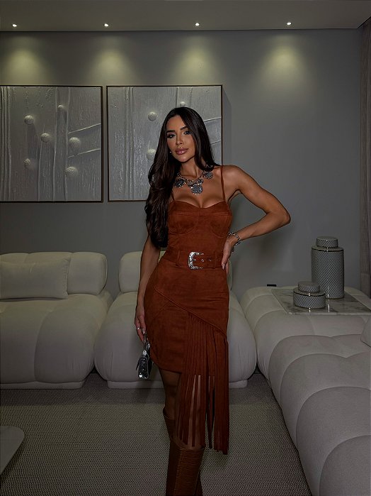 Vestido Atacama - Caramelo