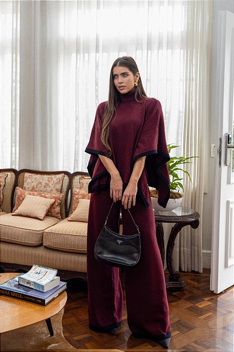 Conjunto Tricot Pietra - Marsala