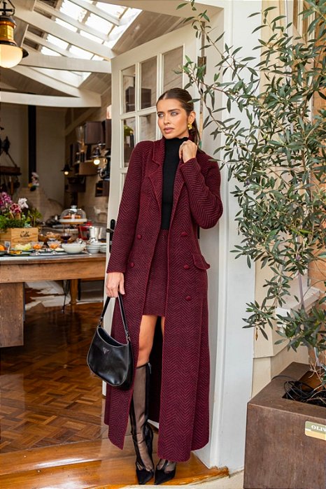 Max Casaco Tricot Pamela - Bordo