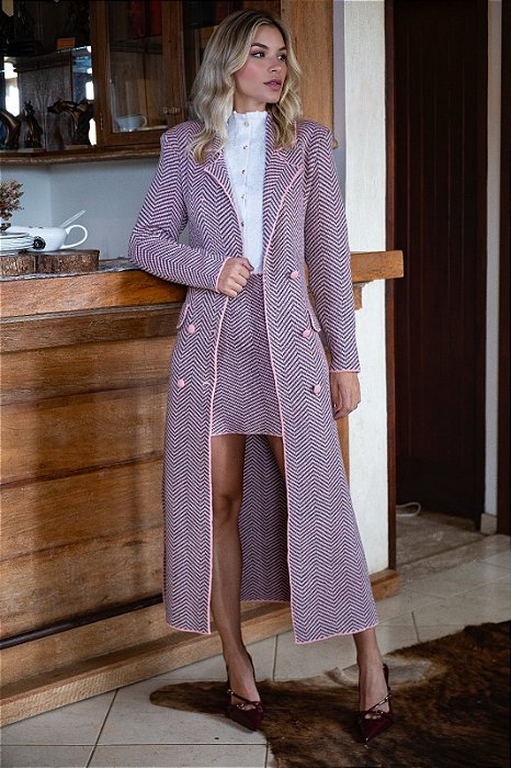 Max Casaco Tricot Pamela -Rose