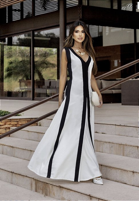 Vestido longo Maya