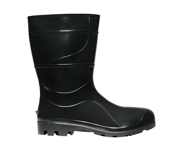 Bota de PVC Work Cano longo Preta 28 cm Ca 37154