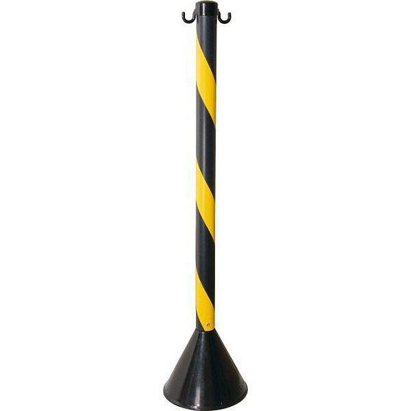 Pedestal Sinalizacao Zebrado 90cm Kteli