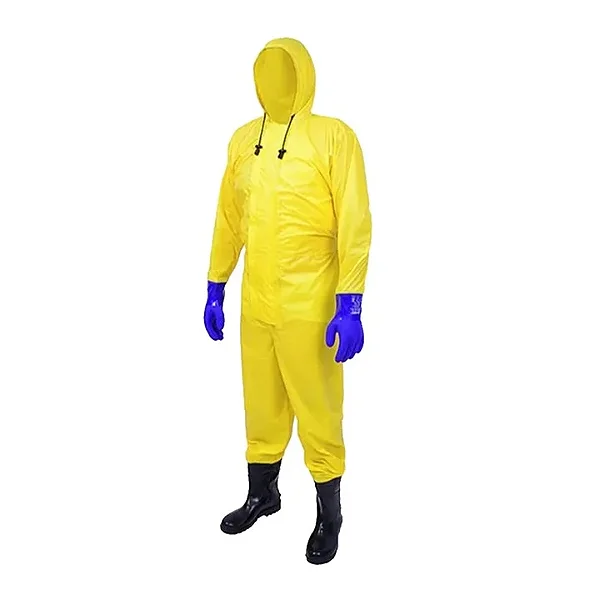 Macacão impermeável 7001 Nylon Tamanho G Amarelo CA 43617