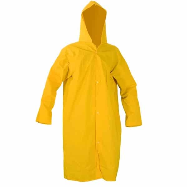 Capa de Chuva Amarela com Capuz Forrada XG Plastcor CA 36254