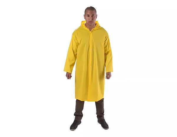 Capa de Chuva Amarela G Kp400 Vinilseg Ca 35562