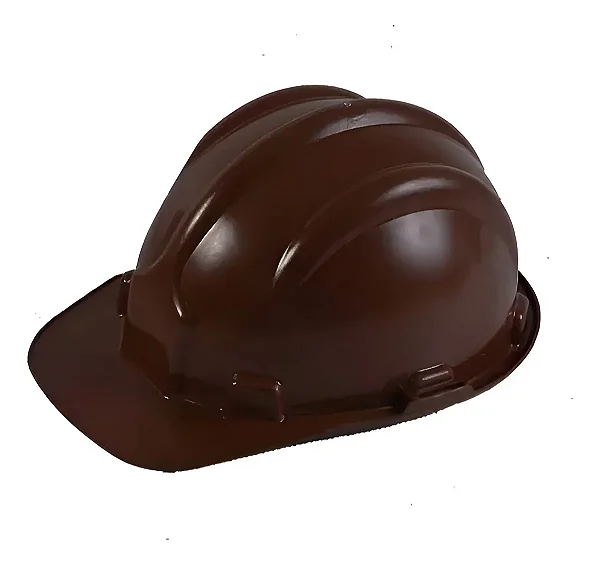 CAPACETE PLASTCOR CA 31469 MARROM