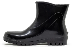 BOTA DE PVC CANO MEDIO PRETA BRACOL CA 37456