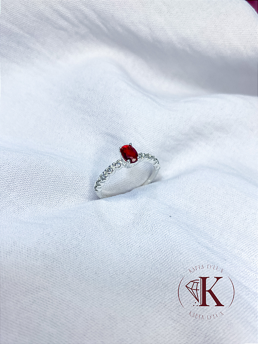 Anel Encanto - Vermelho