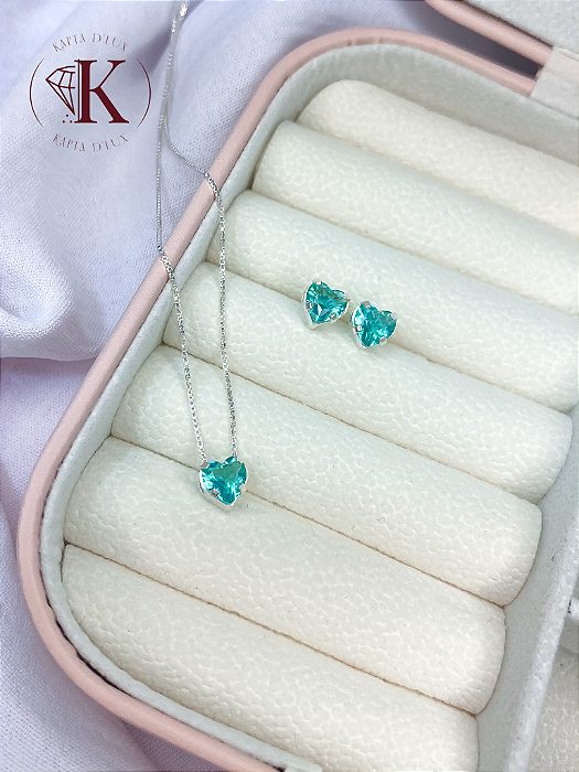 Conjunto Sintonia 6mm - Turmalina