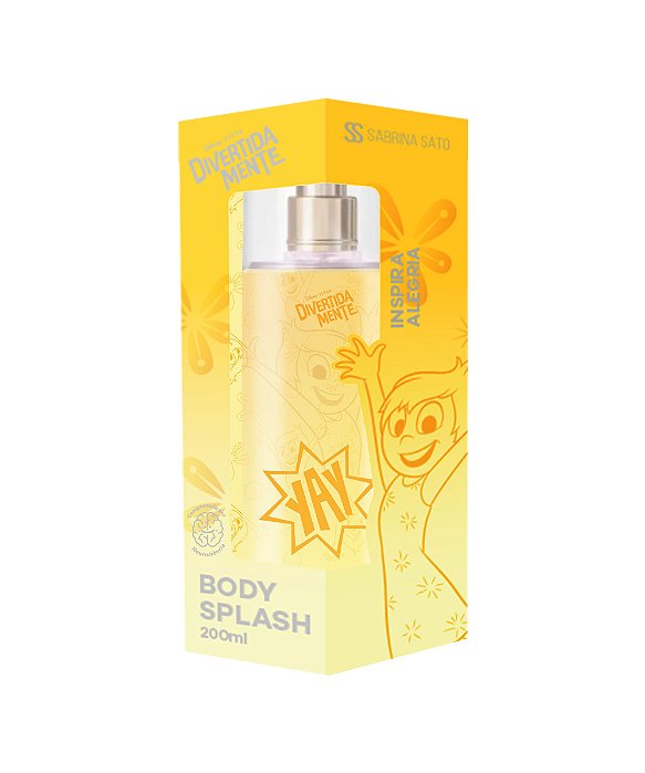 Body Splash Alegria Divertida Mente & Sabrina Sato 200ml