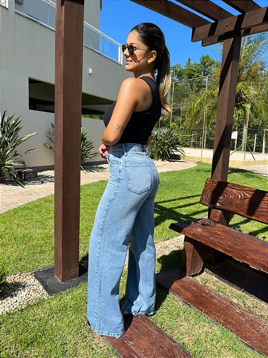 CALÇA JEANS WIDE SIMONE VINTAGE