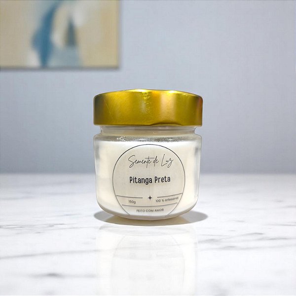 Vela Pitanga Preta 150g