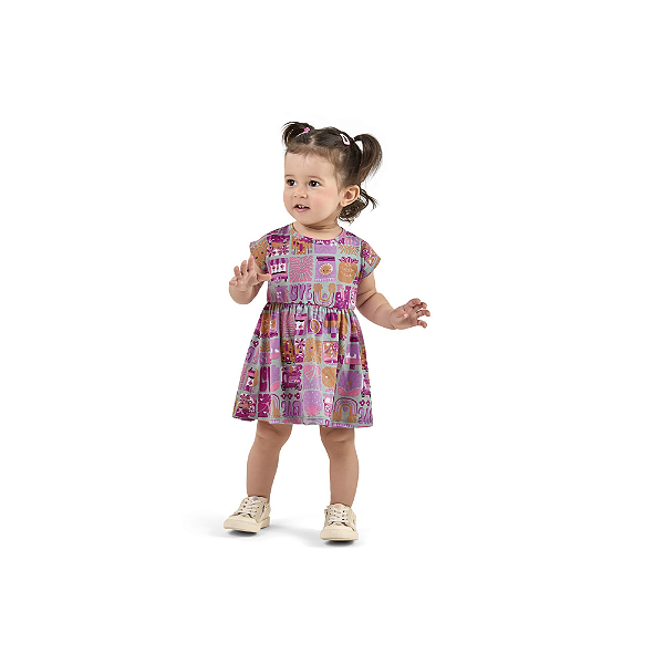 Vestido Flores da Imaginação