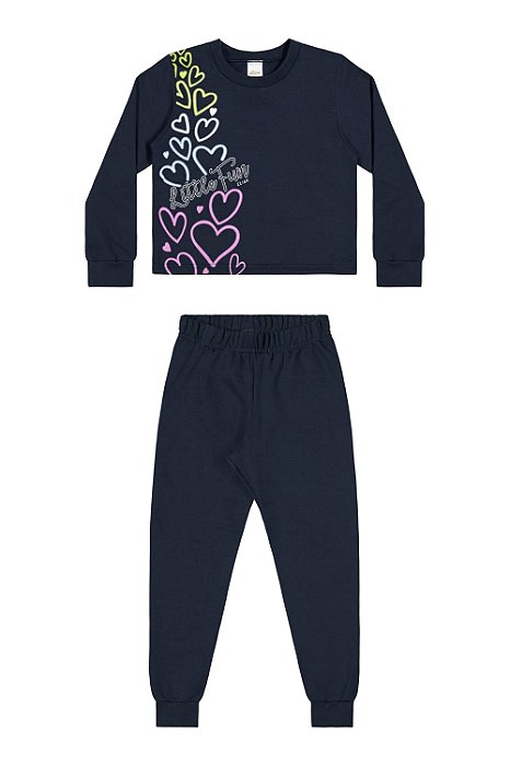 Conjunto Moletom Feminino Docinho