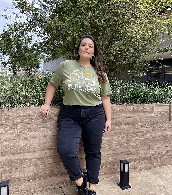 Calça Jeans Plus Size Preta
