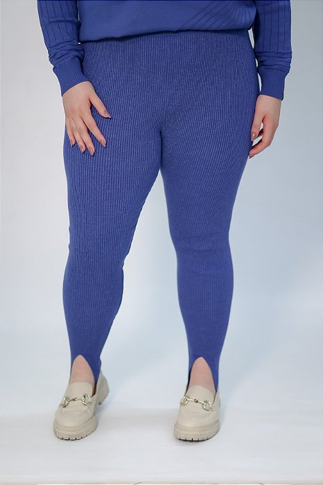 Calça Canelada Fuso