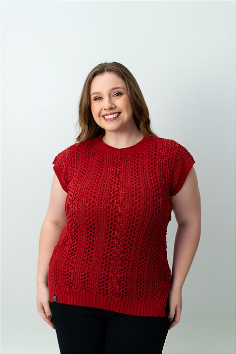 Blusa com Furos + Regata