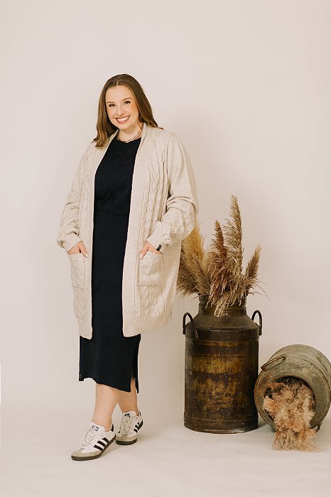 Casaco Trançado Permanência