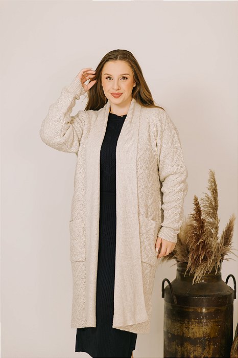 Casaco Alongado Minha Morada