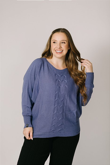 Blusa Trançado Central Leve