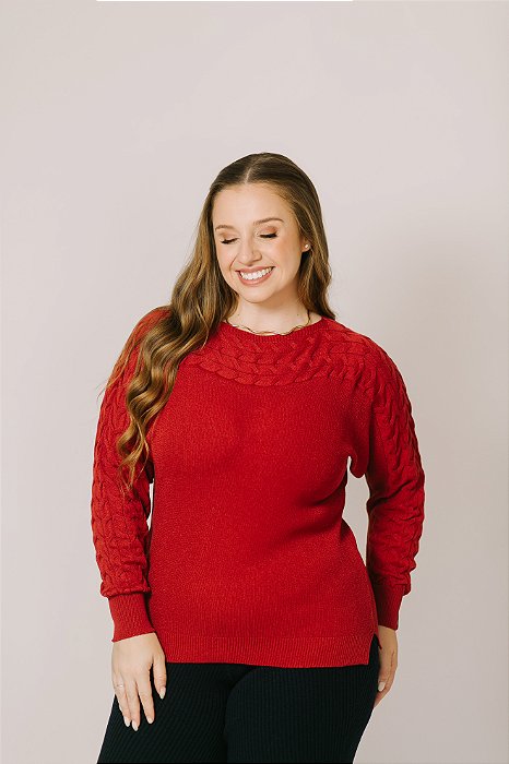 Blusa Trançada Trama Essencial