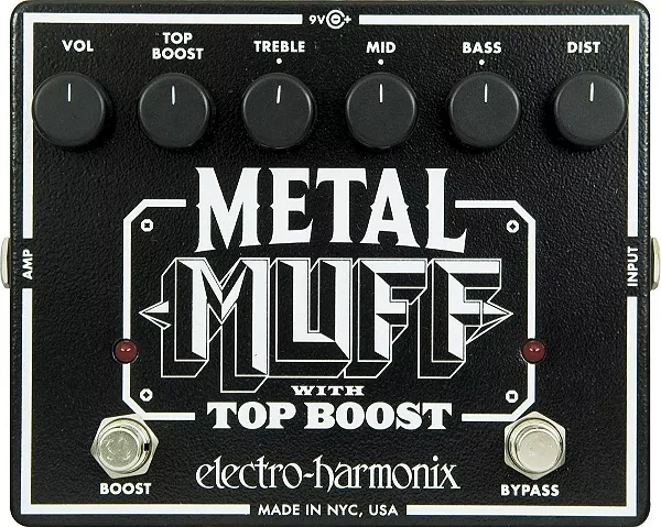 Pedal ELECTRO HARMONIX METAL MUFF with top Boost