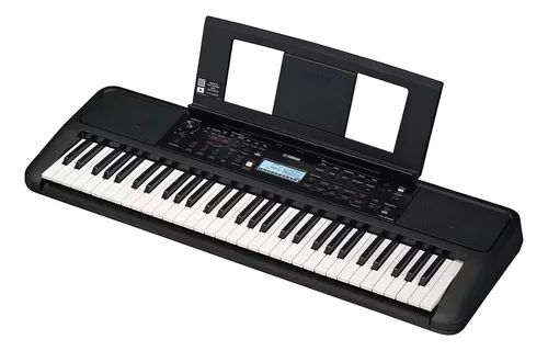 TECLADO YAMAHA PSR-E 383 - 5 oitavas c/ sensibilidade