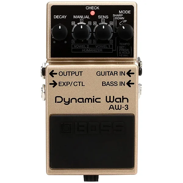 Pedal BOSS AW3 Dynamic Wah , serve também para Baixo