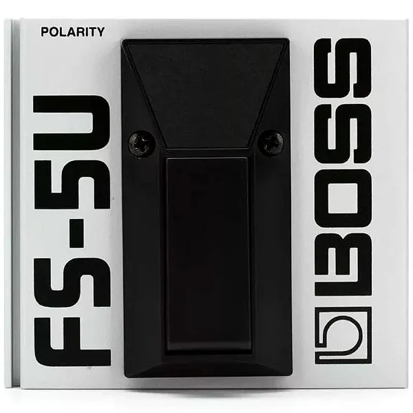 Pedal BOSS Foot Switch FS-5U - 1 chave sem trava - momentâneo