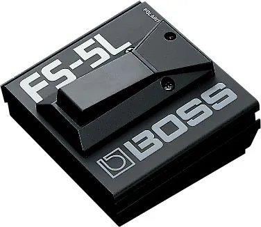 Pedal BOSS Foot Switch FS-5L - 1 chave com trava