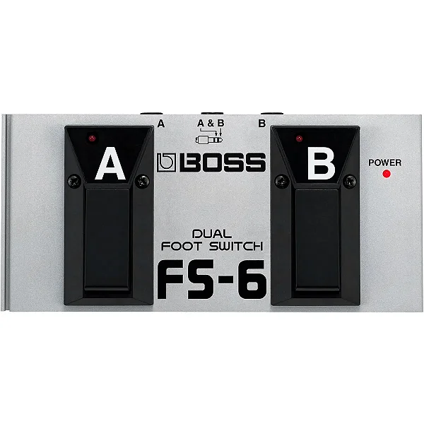 Pedal BOSS FS-6  Seletor Dual Footswitch