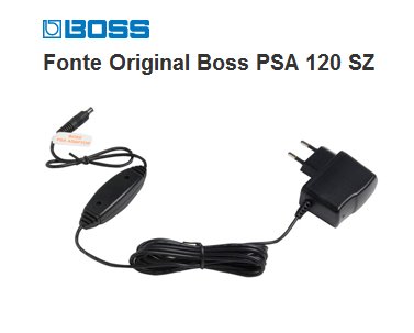 Fonte BOSS PSA-120ZS  9 volts p/ pedais
