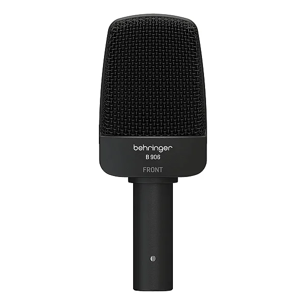 Microfone Dinâmico BEHRINGER  B906 p/ microfonar amps guitarras chave c/ Filtros c/case