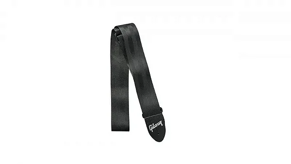 Correia GIBSON ASGSB 10 Nylon 2" p/ Guitarra ou Baixo SAFETY (Lisa) cor: Preta