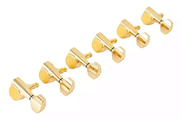 Tarraxas Gotoh Mod. SG 381-07L - GG - 6 em linha Cor: GG Dourada