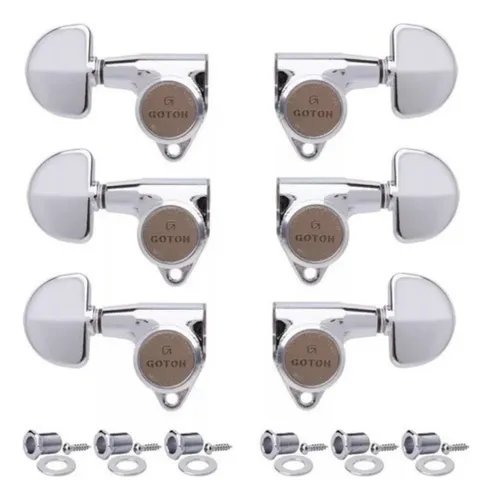 Tarraxas GOTOH SG 301-20- C (3L+3R) MGT com Trava Tradicional Cor: C Cromada