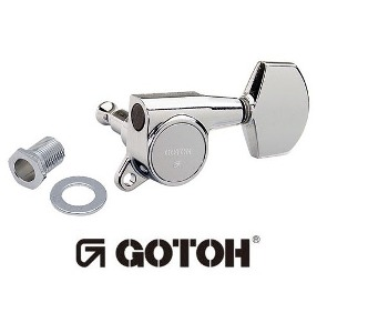 Tarraxas Gotoh Mod. SG 381-07L - C - 6 em linha Cor: C Cromada