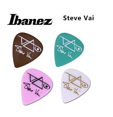 Palheta Ibanez Signature STEVE VAI 1000SV (verde, lilás ou marron) made in Japan