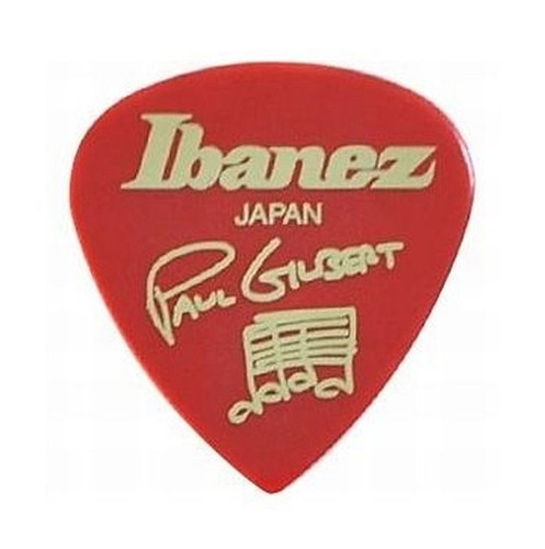 Palheta Ibanez Signature PAUL GILBERT 1000CA (Vermelha) - unidade - made in Japan