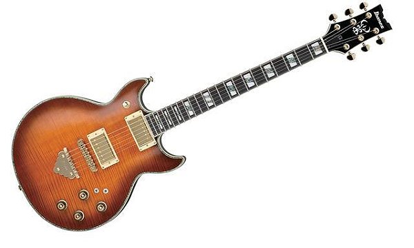 Guitarra IBANEZ AR420 VLS - Super 58 pickups, detalhes em abalone e chaves Tri-sound cor: Violin Sunburst